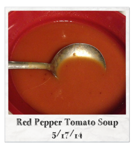 20140517 - Red Pepper Tomato Soup
