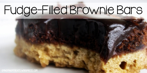 Fudge-Filled Brownie Bars